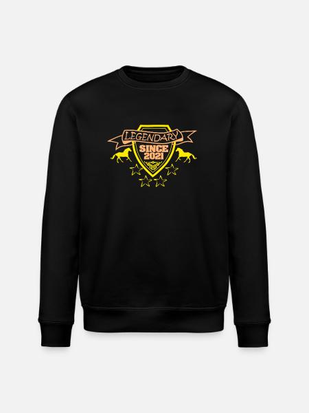 since 2021 - Stanley/Stella ROLLER Unisex Organic Sweatshirt - black