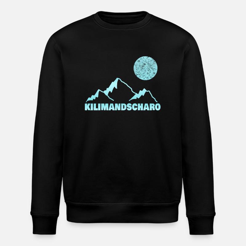 Kilimandjaro comme alpiniste - Sweat bio ROLLER Stanley/Stella Unisexe - noir