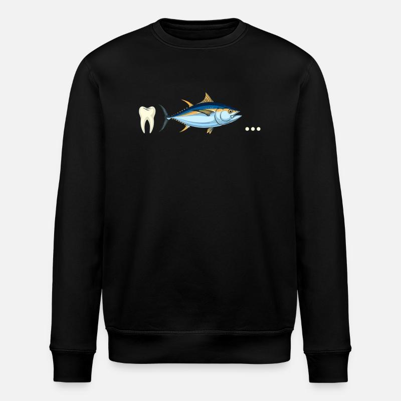 Dent thon … - Sweat bio ROLLER Stanley/Stella Unisexe - noir