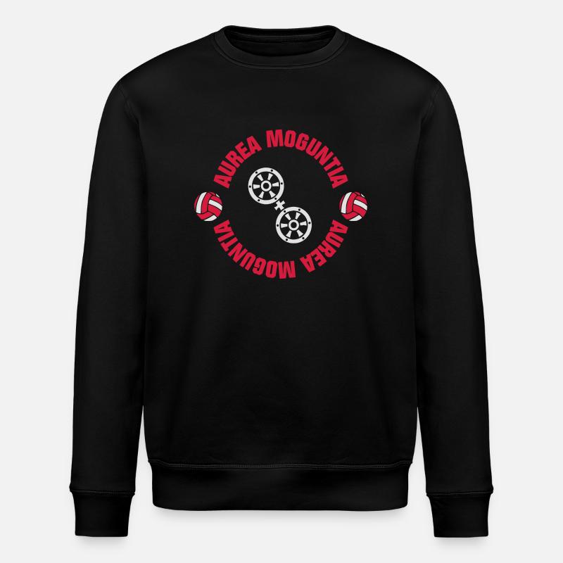 Aurea Moguntia (ID: 001013) - Stanley/Stella Unisex Bio-Sweatshirt ROLLER - Schwarz