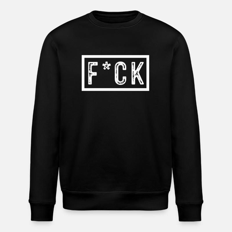 F*ck - Stanley/Stella Unisex Bio-Sweatshirt ROLLER - Schwarz
