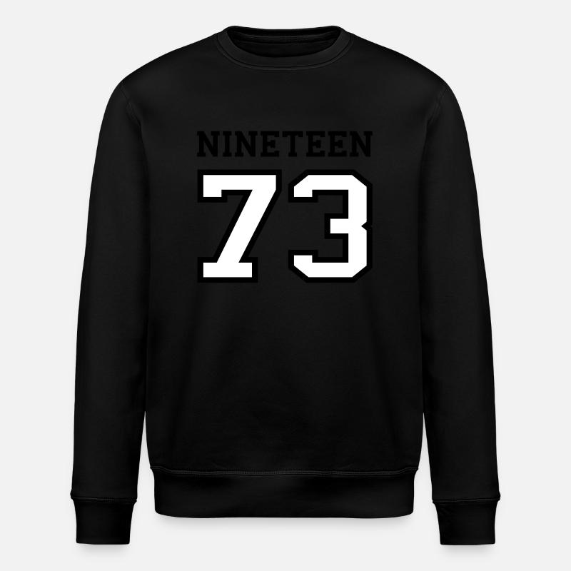 1973 - Stanley/Stella Unisex Bio-Sweatshirt ROLLER - Schwarz