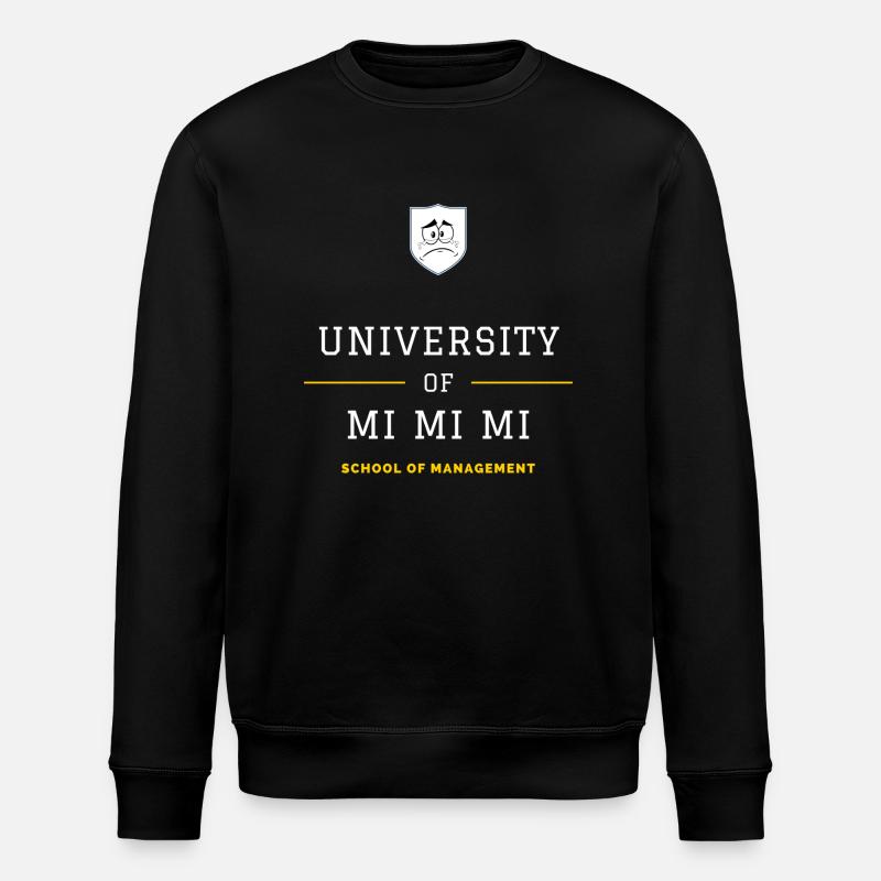 Mi Akadmie 3 - Stanley/Stella Unisex Bio-Sweatshirt ROLLER - Schwarz