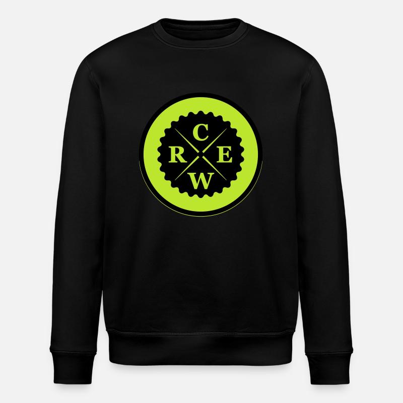 crew - Stanley/Stella Unisex Bio-Sweatshirt ROLLER - Schwarz