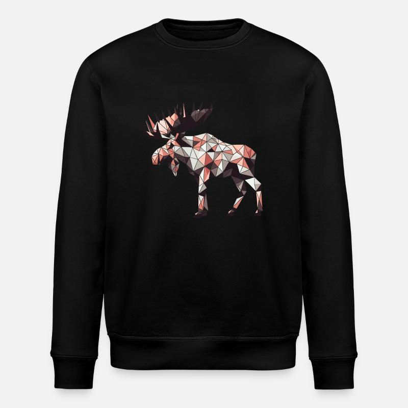 Orignal // mousses - Sweat bio ROLLER Stanley/Stella Unisexe - noir