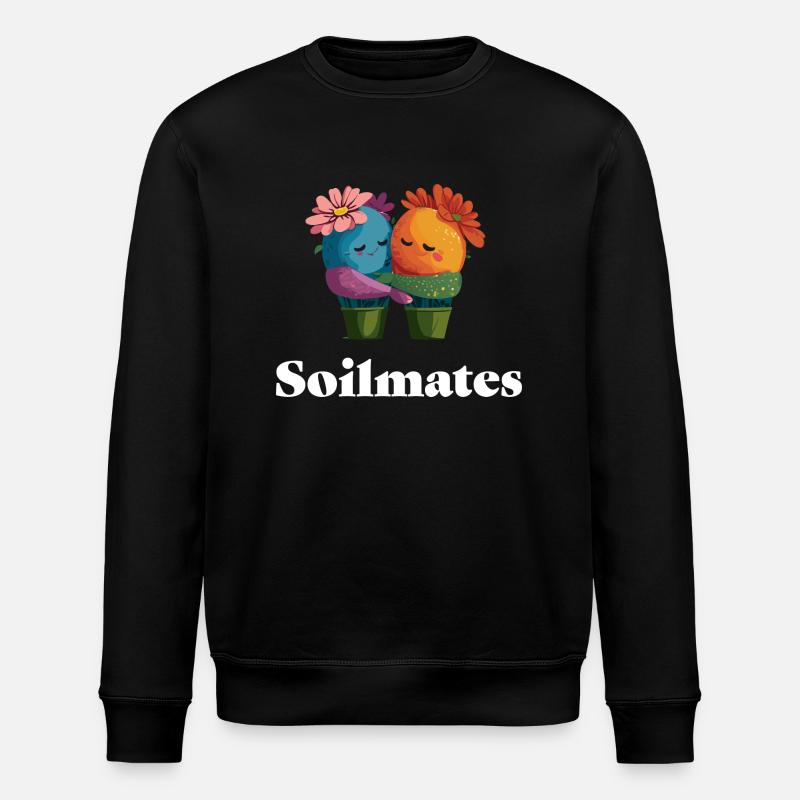 Soilmates - Stanley/Stella Unisex Bio-Sweatshirt ROLLER - Schwarz
