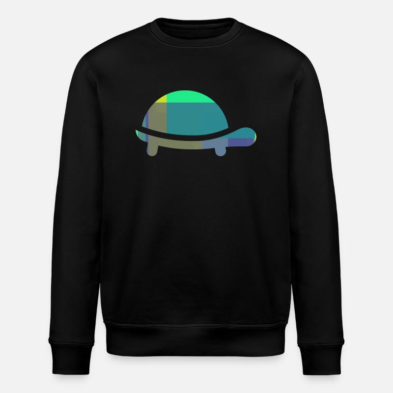 Schildkröte - Stanley/Stella Unisex Bio-Sweatshirt ROLLER - Schwarz