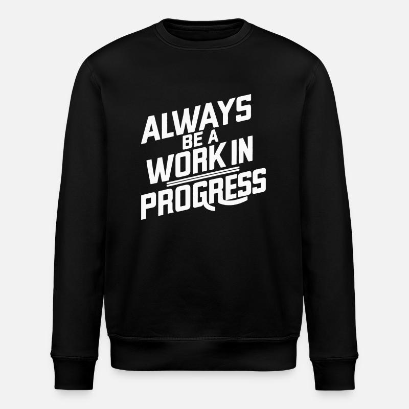Travaux en cours - Sweat bio ROLLER Stanley/Stella Unisexe - noir