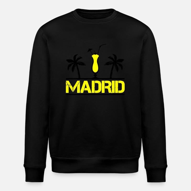 Madrid - Sweat bio ROLLER Stanley/Stella Unisexe - noir