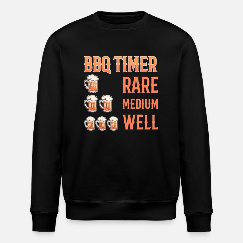 BBQ - Stanley/Stella Unisex Bio-Sweatshirt ROLLER - Schwarz