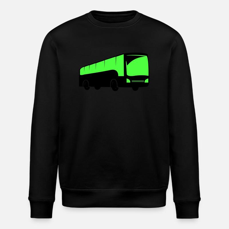 Bus Bus Driving - Stanley/Stella ROLLER Unisex Organic Sweatshirt - black