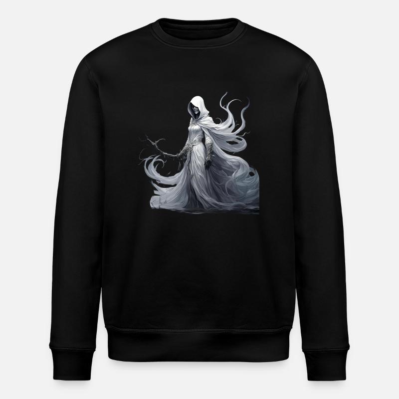 Gruseliges Halloween-partykostüm Banshee - Stanley/Stella ROLLER Unisex Organic Sweatshirt - black