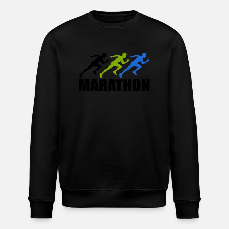 marathon - Stanley/Stella Unisex Bio-Sweatshirt ROLLER - Schwarz