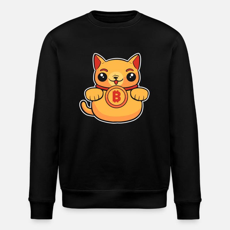 Bitcoin - Stanley/Stella Unisex Bio-Sweatshirt ROLLER - Schwarz