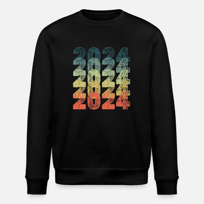 Année 2024 - Sweat bio ROLLER Stanley/Stella Unisexe - noir