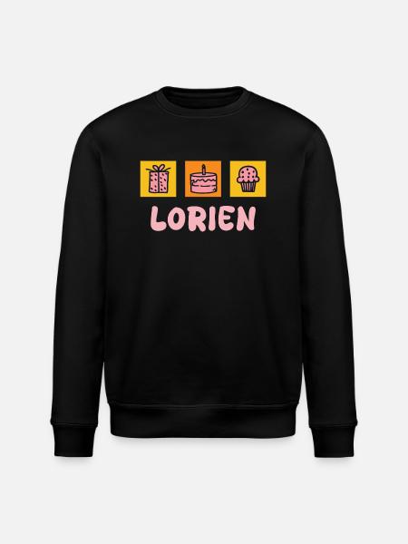 Lorien comme prénom - Sweat bio ROLLER Stanley/Stella Unisexe - noir