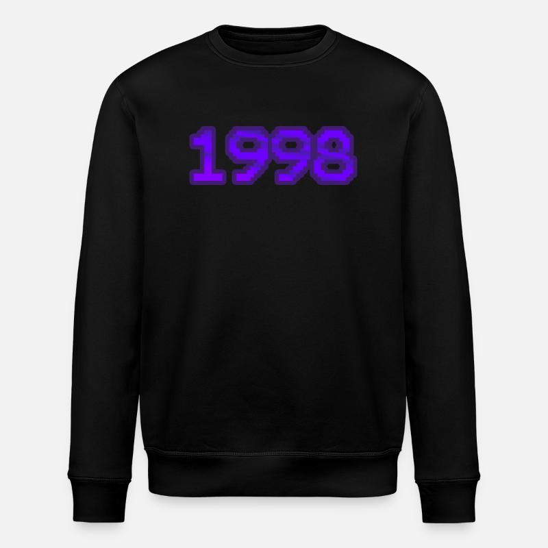 Ordinateur 1998 - Sweat bio ROLLER Stanley/Stella Unisexe - noir