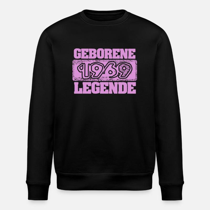 Legendary 1969 - Stanley/Stella Unisex Bio-Sweatshirt ROLLER - Schwarz