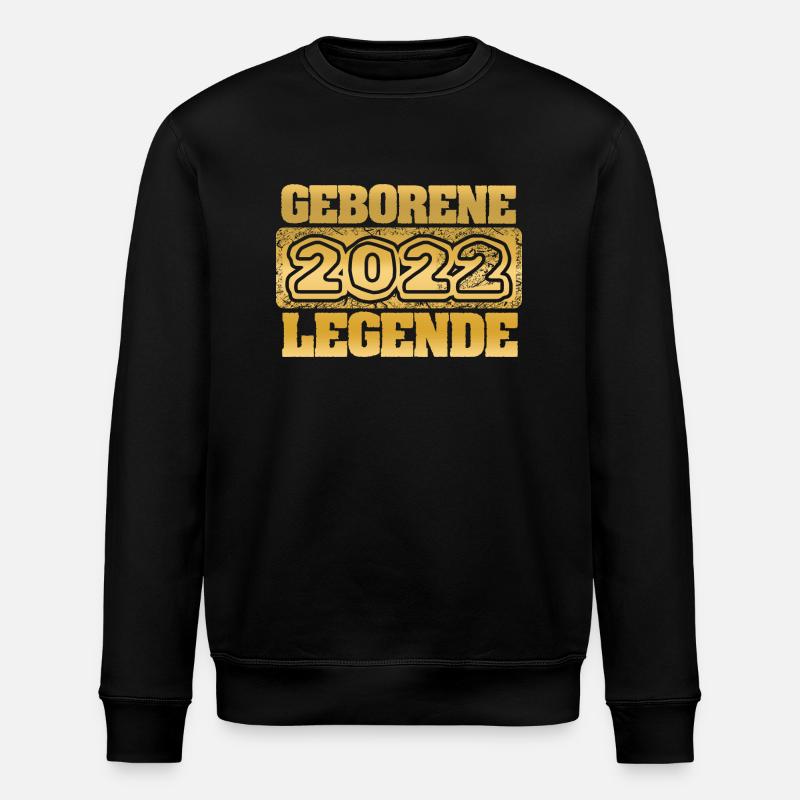 Geschenkidee 2022 - Stanley/Stella Unisex Bio-Sweatshirt ROLLER - Schwarz