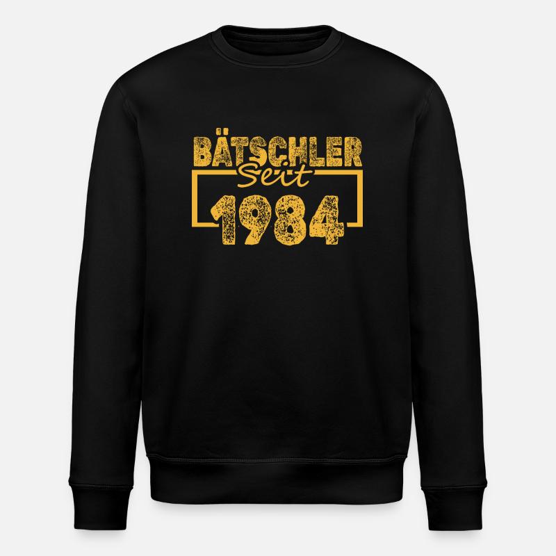 Bätscheler 1984 - Sweat bio ROLLER Stanley/Stella Unisexe - noir