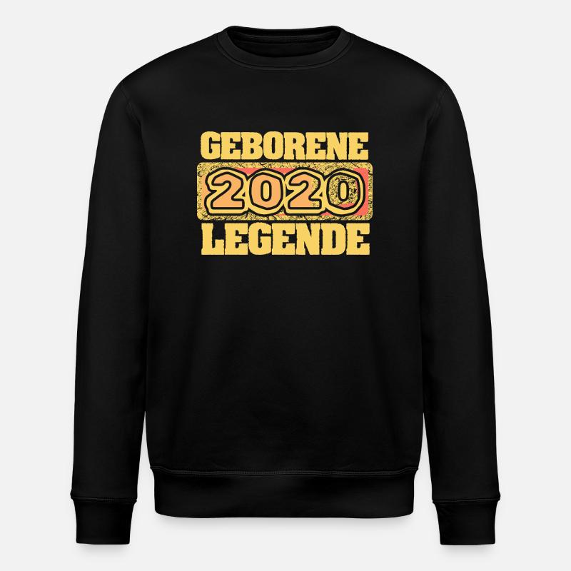 2020 - Stanley/Stella Unisex Bio-Sweatshirt ROLLER - Schwarz