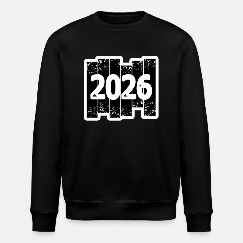 Année 2026 - Sweat bio ROLLER Stanley/Stella Unisexe - noir