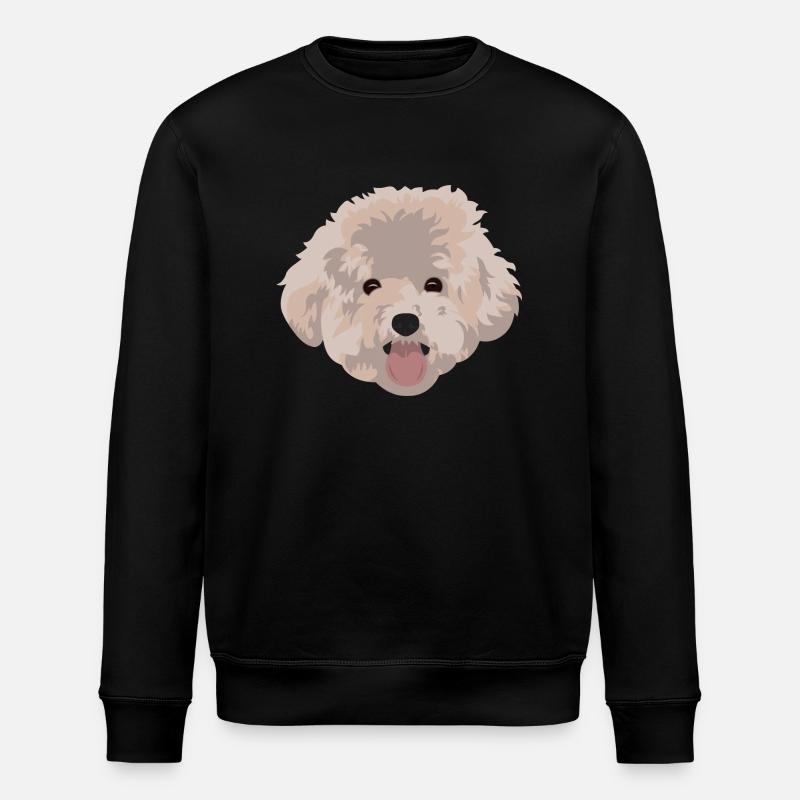 Poodle - Stanley/Stella ROLLER Unisex Organic Sweatshirt - black