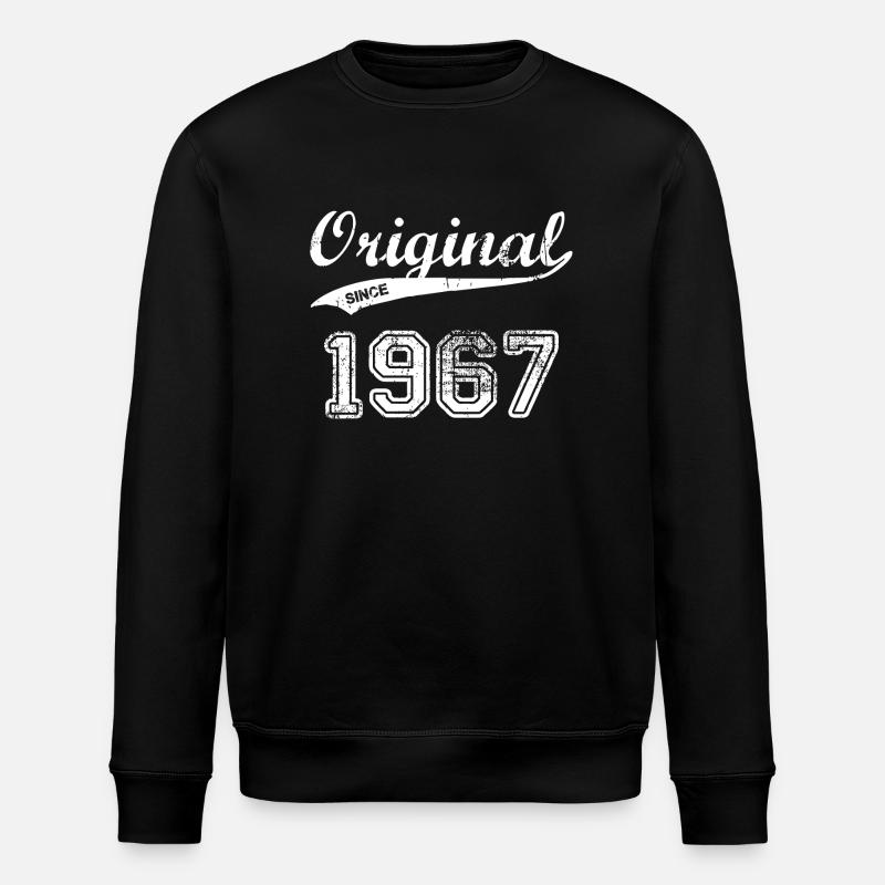 1967 - Stanley/Stella Unisex Bio-Sweatshirt ROLLER - Schwarz