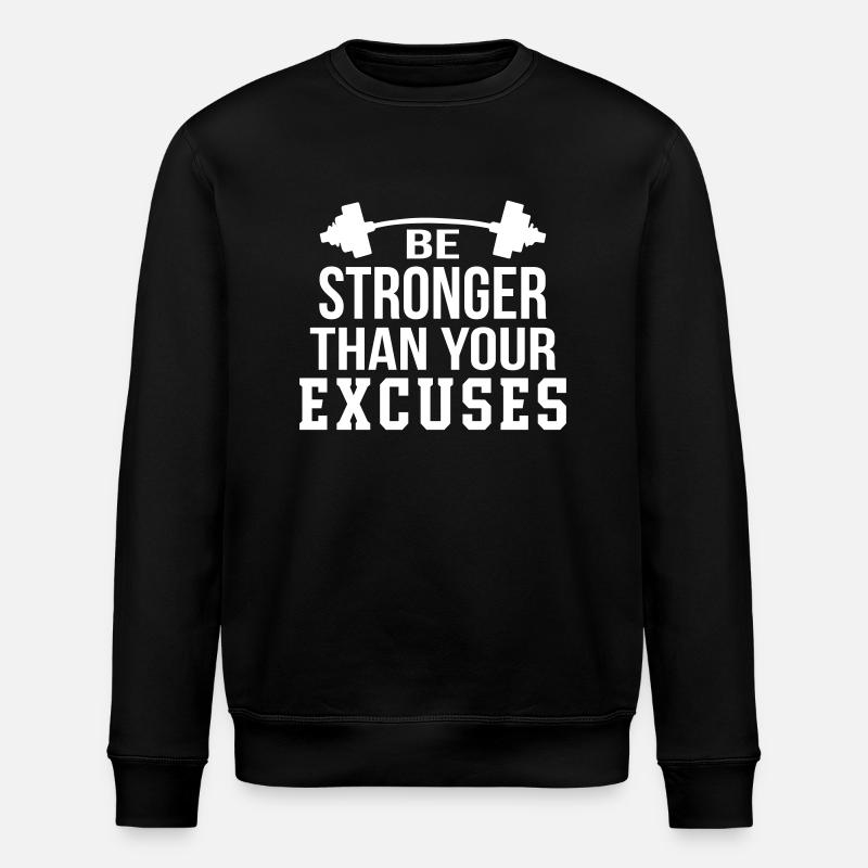 Soyez plus fort - Sweat bio ROLLER Stanley/Stella Unisexe - noir