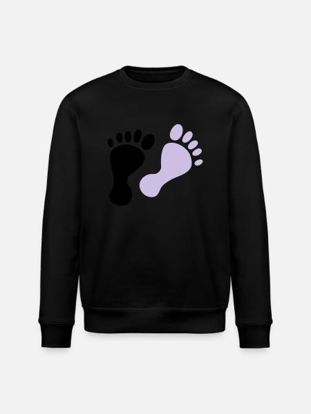 füße - Stanley/Stella Unisex Bio-Sweatshirt ROLLER - Schwarz