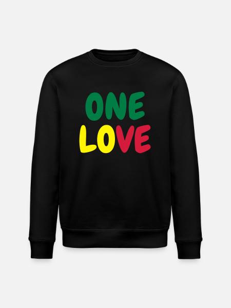 Cannabis / Haschich / Marijuana / Reggae / Rasta - Sweat bio ROLLER Stanley/Stella Unisexe - noir