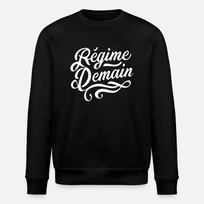 Régime demain - Sweat bio ROLLER Stanley/Stella Unisexe - noir