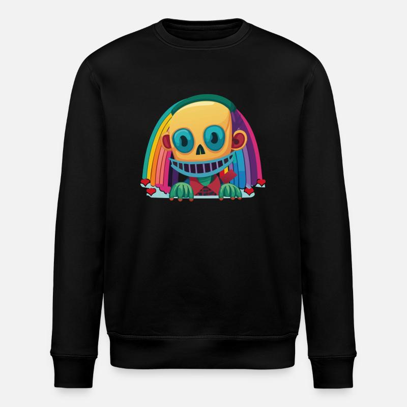 Pride Zombie 14 - Stanley/Stella Unisex Bio-Sweatshirt ROLLER - Schwarz