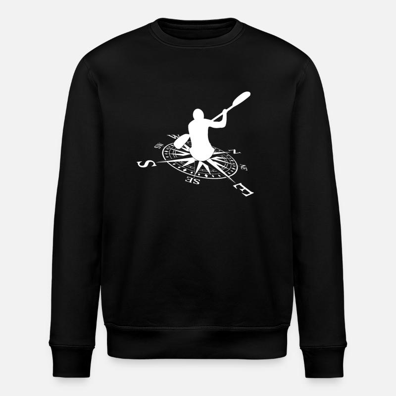 Paddle - Stanley/Stella ROLLER Unisex Organic Sweatshirt - black