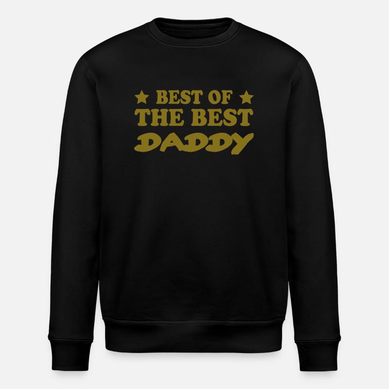 DADDY PAPA DAD - Sweat bio ROLLER Stanley/Stella Unisexe - noir