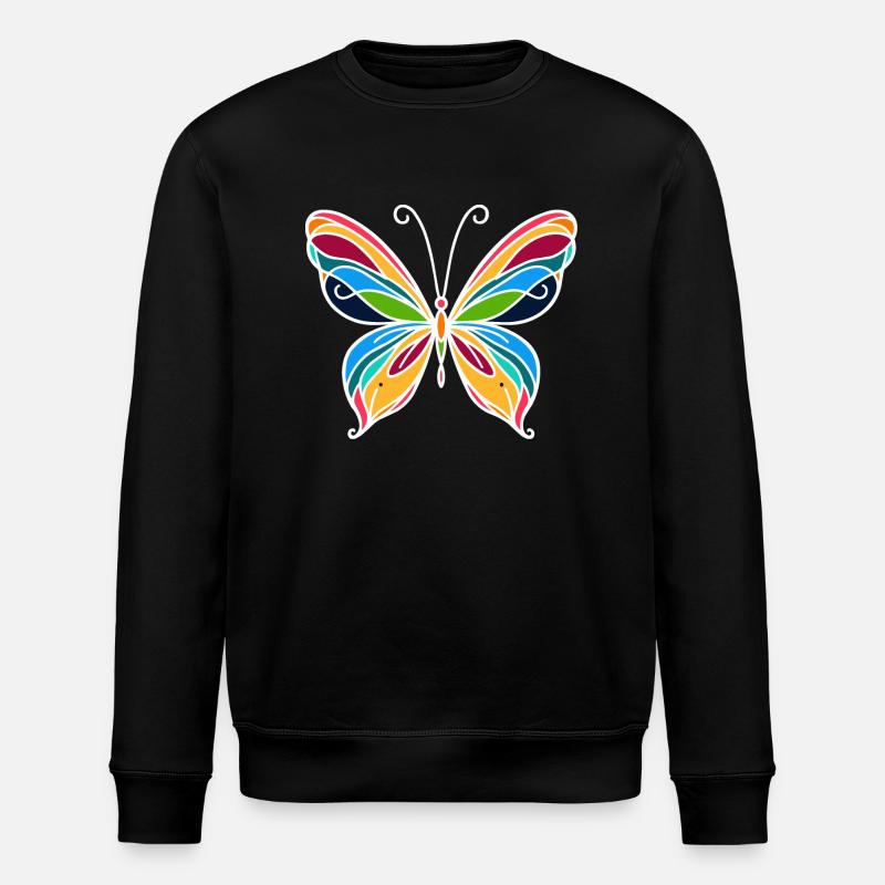 Papillon - Sweat bio ROLLER Stanley/Stella Unisexe - noir