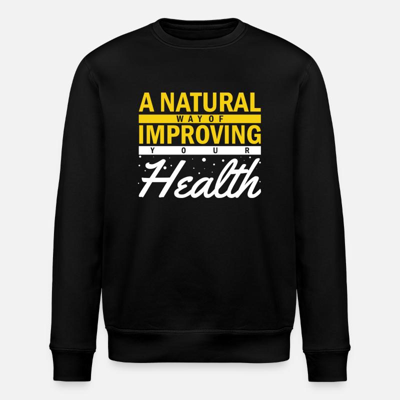 Your Health - Stanley/Stella Unisex Bio-Sweatshirt ROLLER - Schwarz