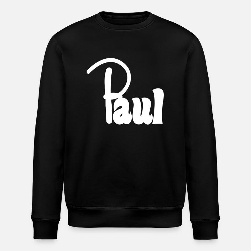 Paul - Sweat bio ROLLER Stanley/Stella Unisexe - noir