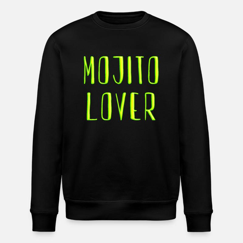 mojito lover - Stanley/Stella Unisex Bio-Sweatshirt ROLLER - Schwarz