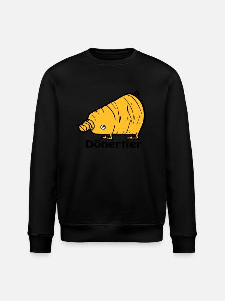 Dönertier - Stanley/Stella Unisex Bio-Sweatshirt ROLLER - Schwarz