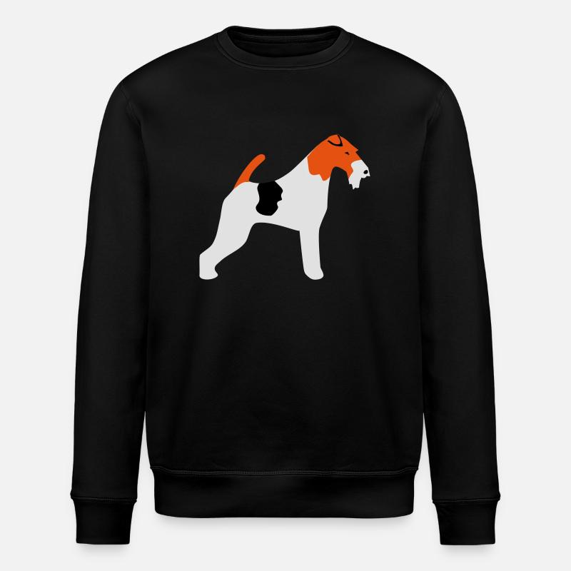 Foxterrier - Stanley/Stella Unisex Bio-Sweatshirt ROLLER - Schwarz