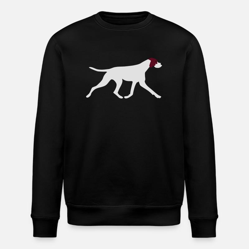 Pointer - Stanley/Stella Unisex Bio-Sweatshirt ROLLER - Schwarz