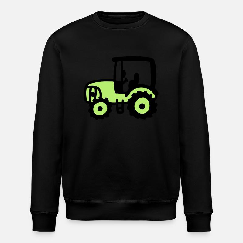 tracto - Sweat bio ROLLER Stanley/Stella Unisexe - noir