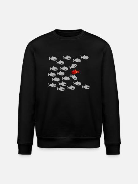 Be Different! - Stanley/Stella ROLLER Unisex Organic Sweatshirt - black