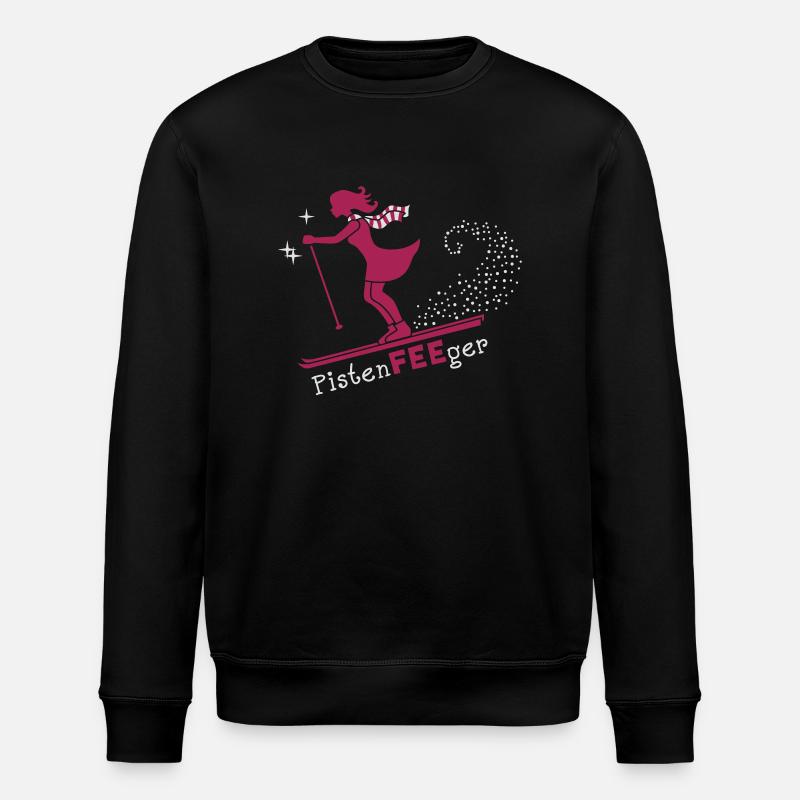 Pisten-FEE-ger - Stanley/Stella Unisex Bio-Sweatshirt ROLLER - Schwarz