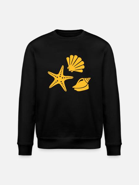 Coquillage - Sweat bio ROLLER Stanley/Stella Unisexe - noir