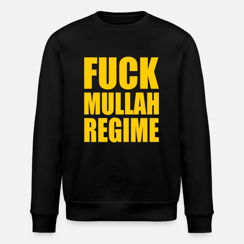 Fuck mullah regime iran - Sweat bio ROLLER Stanley/Stella Unisexe - noir