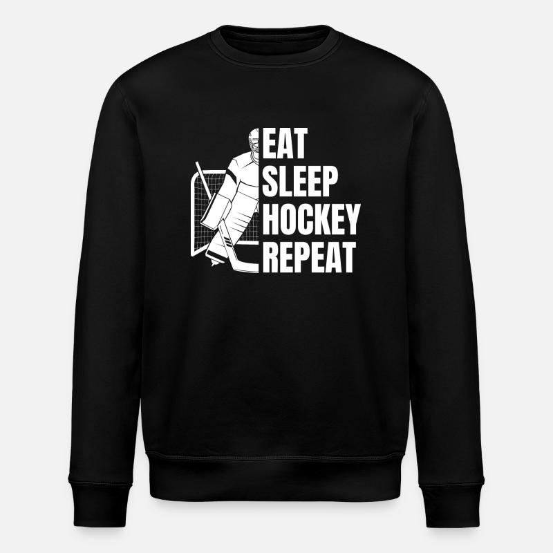 Hockey funny - Sweat bio ROLLER Stanley/Stella Unisexe - noir