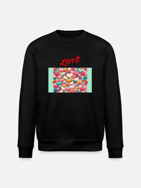 Love - Sweat bio ROLLER Stanley/Stella Unisexe - noir