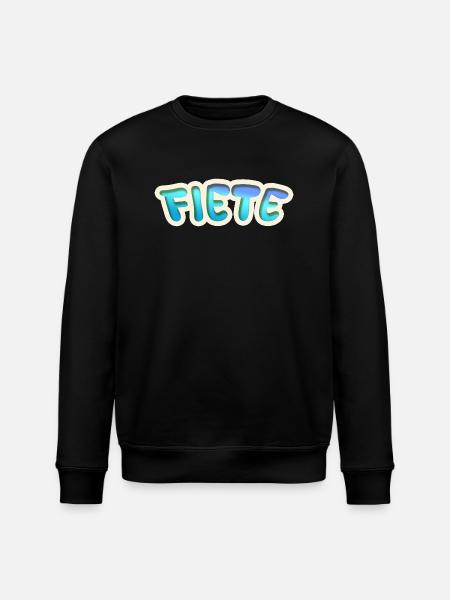 Job Fiete - Stanley/Stella Unisex Bio-Sweatshirt ROLLER - Schwarz